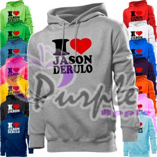LOVE JASON DERULO KIDS WOMENS HOODY HOODIE MENS NEW