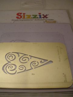 Heart Primitive Embossing Folder Stencil For Cuttlebug,Sizzix,Vagabond