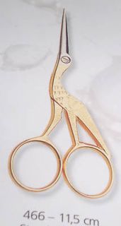 Solingen Germany Stork Embroidery Scissors Nippes 11.5 cm 466 Nippes