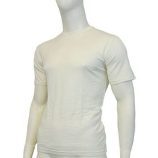 EDZ Merino Wool Base Layer T shirt Mens White 190g