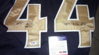 Jake Peavy signed San Diego Padres Jersey PSA Auhenicated NL CY Young