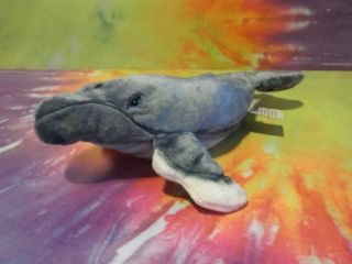 2000 Dakin Wyland 13 Humpback Blue Whale Plush GUC