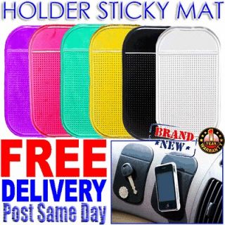 in Car Dashboard Sticky Mat Pad Holder For Mobiles iPhone iPod PDA
