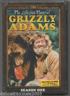 Grizzly Adams Season One DVD 2012 4 Disc Set