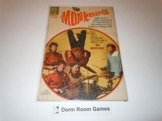 Monkees #6 Comic Dell Photo Cover 1967 Nov Davy Jones Micky Dolenz