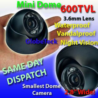 METAL OUTDOOR WATERPROOF CCTV INFRARED DAY NIGHT CAMERA SONY 600TVL