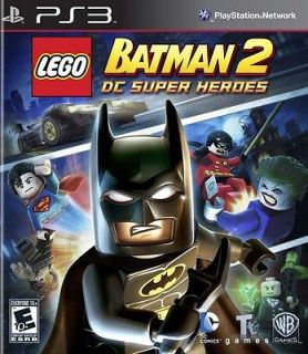 LEGO BATMAN 2 DC SUPER HEROES PS3 GAME BRAND NEW & SEALED