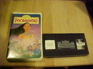 Pocahontas VHS 1996