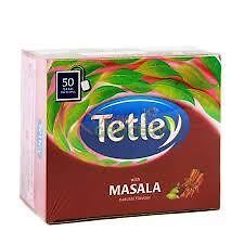 Newly listed 50 Tea Bag Tetley with Masala Natural Flavour Healthy