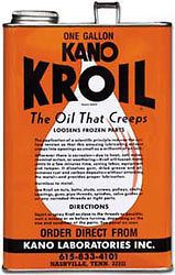 Kano Kroil Penetrating Oil 1 gallon loosen frozen parts