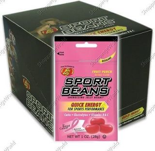 FRUIT PUNCH Energizing SPORT BEANS by Jelly Belly Case