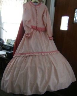 Civil War Ladies Day Dress M/L