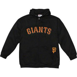 San Francisco Giants Big & Tall No Delay Full Zip Hooded Sweatshirt