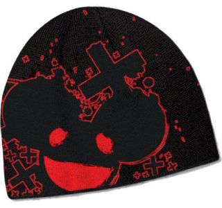 Deadmau5 Logo Splatter Print Adult Beanie Cap