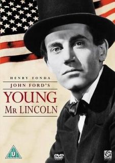 Mister] LINCOLN John Ford*Henry Fonda Epic Biography Drama DVD *NEW