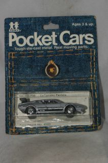 1980s Tomica Tomy Pocket Cars #193 F55 DeTomaso Pantera, MOC
