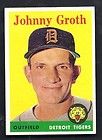 Johnny Groth Detroit Tigers 1958 Topps Card #262