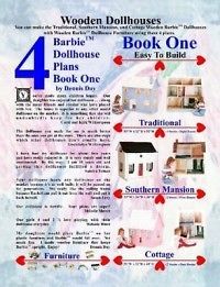 Barbie Dollhouse Plans Book One NEW by Dennis Day