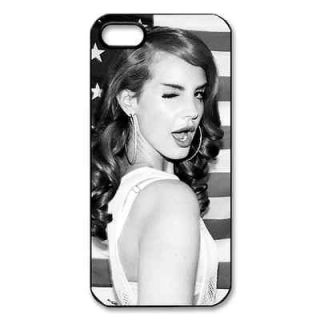 New Assorted Design lana del rey Fans black apple iphone 5 hard case
