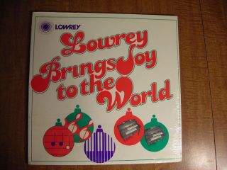 SEALED LP LOWREY BRINGS JOY TO THE WORLD ORGANS