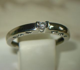 10k gold diamond heart ring