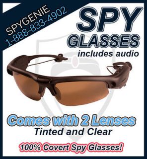 Enforcement Grade Video Spy SunGlasses Hidden Camera DVR with Audio