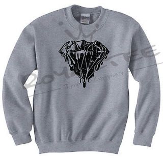 Diamond Melting Crewneck Sweater Candy Paint Drop YMCMB Dope Truk SWAG
