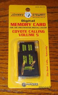 HS JOHNNY STEWART DIGITAL MEMORY CARD COYOTE CALLING VOL 5 FOR PM 3 PM