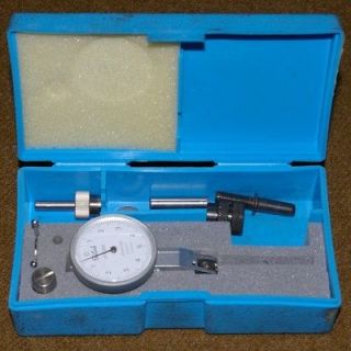  355 .0001 JEWELED JAPAN TEST DIAL INDICATOR   IN BOX W/ ACCESSORIES