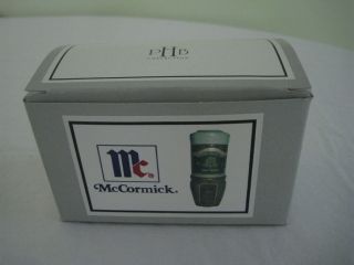 2002 McCormick SPICE DILL WEED JAR Midwest PHB Porcelain Hinged