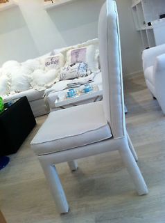 white dining room chairs