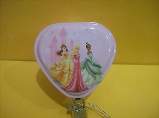 Disney Princess Trinket / Jewelry Box with Lock