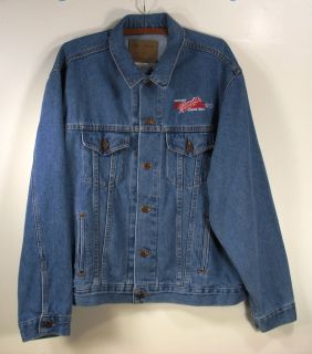 Mens X Large Denim Jacket by Three Rivers, made for Milwaukee