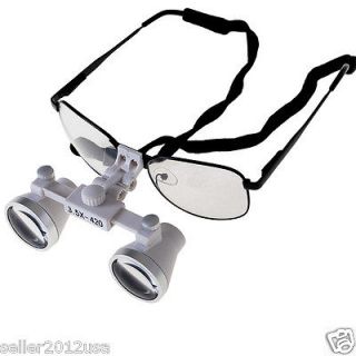 Loupes 420mm Working Distance Dental Surgical Glasses Magnifier