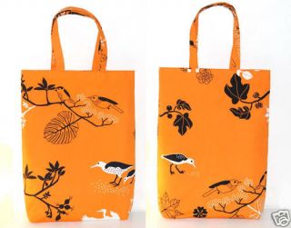 Birds in the Tree Tote Bag Ikea Gunilla Fabric #5
