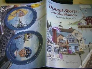 Distant Shores, Cherished Memories Painting Book Lighthouses, Nautical