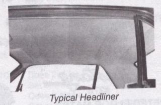 64 Dodge Polara Hardtop Headliner Perforated