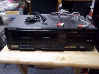 PIONEER CT 980W STEREO DOUBLE CASSETTE TAPE DECK WITH 2 SETS AUDIO
