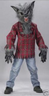 Werewolf Beast Child Costume Medium 8 10