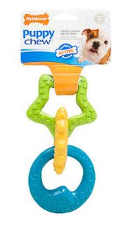 PUPPY TEETHING RINGS FOR TEETHING ONLY DOG TOY UP TO 15 LBS FREE SHIP