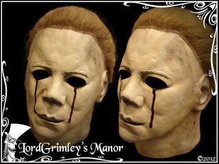 NEW 2012 Officially Licensed Michael Myers Halloween 2 Mask Bleeding