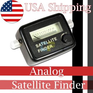 Satellite Finder Analog SF 95 950 2150 MHz FTA Dish Signal Meter Sat