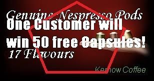/ 30 / 40 / 50 / 100 Genuine Nespresso Capsules/Pods Coffee Espresso
