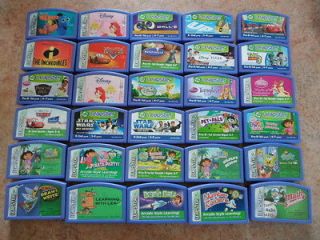 CHOOSE SELECT  LEAP FROG LEAPSTER GAME CARTRIDGES  LEAPSTER 2, L MAX