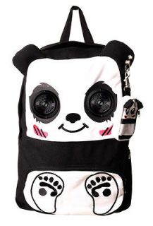 Banned PANDA Speaker Bag Backpack animal IPOD Radio  PSP living