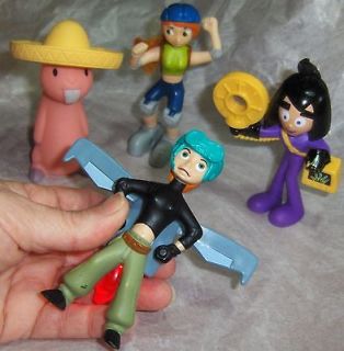 Disney Kim Possible Toy PVC Figure Lot Light Up Girl Rufus Cake Topper
