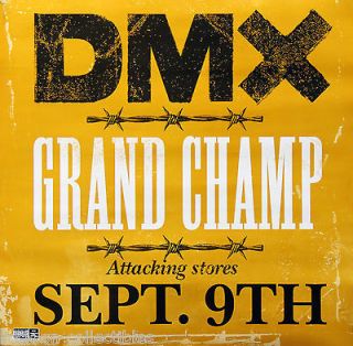 DMX 2003 Grand Champ Original Promo Poster