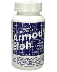 Armour Etch Glass Etching Cream 10 oz Great with Cricut