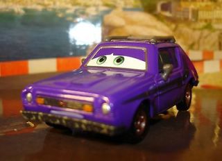 Disney Cars 2 DON CRUMLIN Purple AMC Gremlin Diecast Mattel Diecast