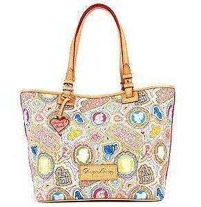 NWT RARE DISNEY Dooney Bourke PRINCESS TOTE Out Of Product ion